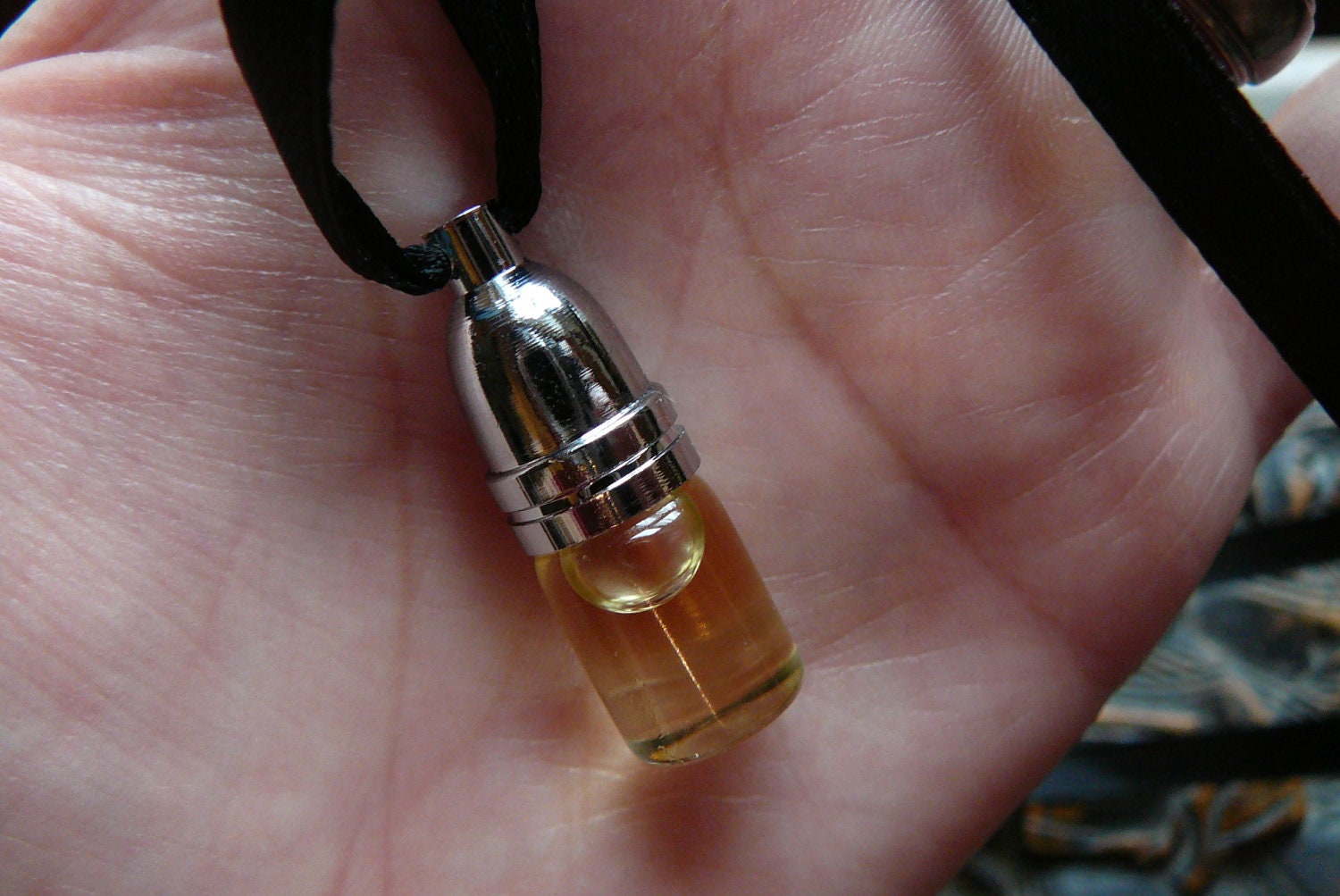 Teeny tiny bullet vial with DarlingClandestine fragrance