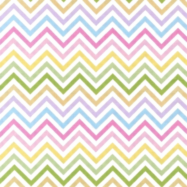 Zag Stripe in Spring, Remix Fabric by Ann Kelle for Robert Kaufman Fabrics, 1 Yard Total
