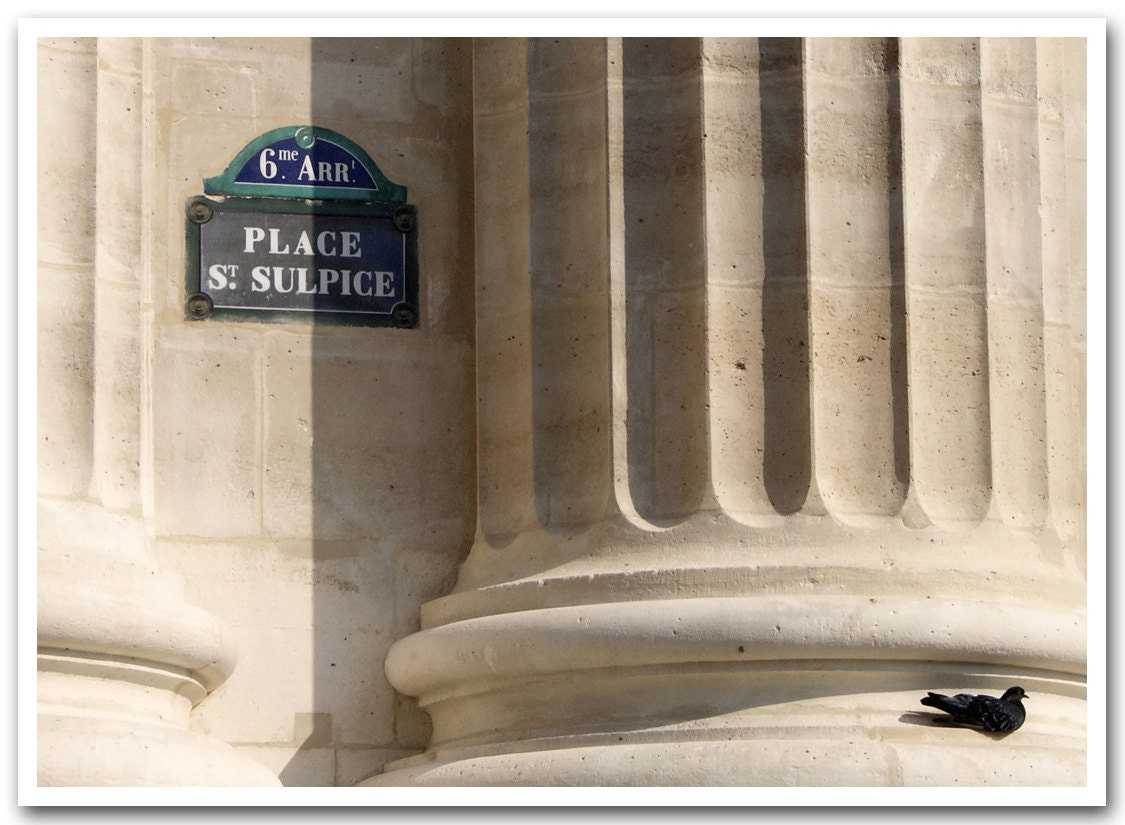 5x7 fine art photograph /// place saint sulpice /// paris photo by lesley sico