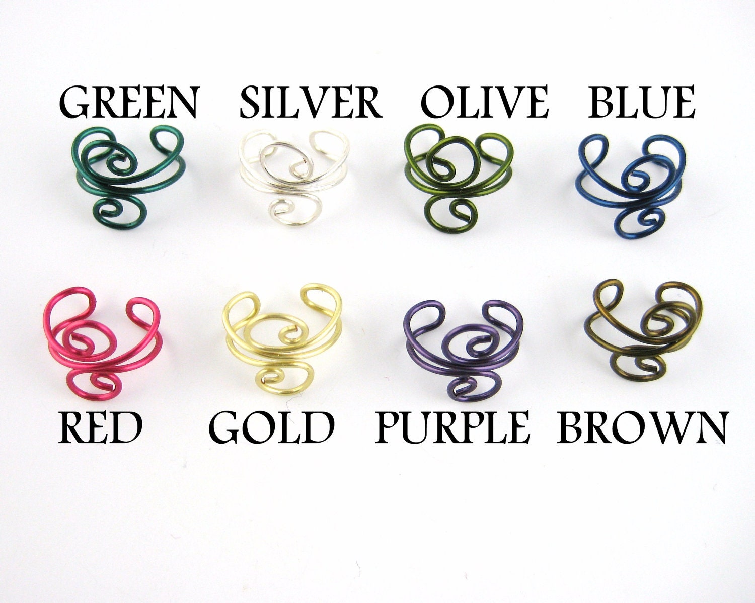 Butterfly Ear Cuff - Wire Wrap Earcuff Custom Color