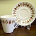Tea Cup Syralite by Syracuse China, Captain's Table Teacup, Made in USA, Coffee Demitasse Vintage Retro