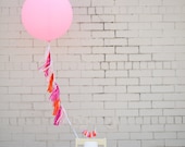Balloon Tassels: Hot Pink