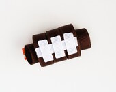 Football Ribbon Sculpture Hair Clip - Toddler Hair Bows - Girls Hair Accessories... Free Shipping Promo