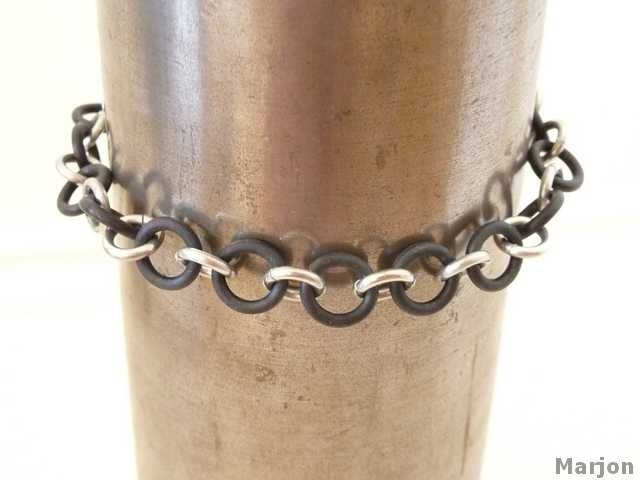 Mens Bracelet, Aluminum Rubber, Bracelet For Men, Men's Bracelet, Great Gift For Guy - CLEARANCE SALE