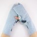 light blue arm warmers fingerless mittens  wrists warmers arm cuffs fingerless gloves recycled wool eco friendly tagt team curationnation