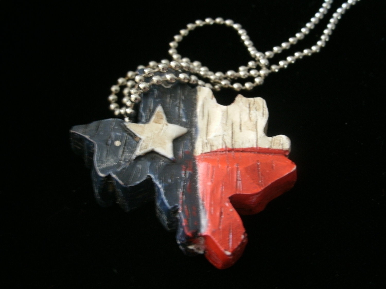vintage texas necklace