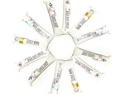 12 Phoenix Lip Balms in Compostable Eco Friendly Tubes, Wedding Favors, Baby Shower, Bridesmaid Gifts