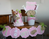 1st Birthday Ultimate Milk and Cookies Party Package Pink and Green Il_170x135