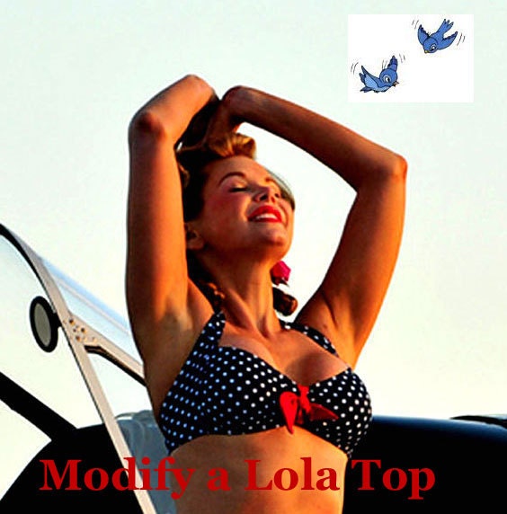 Payment to modify Lola top size