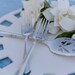 Vintage Silverware Silverplate Wedding Cake Server and Dessert Fork Set Brides Magazine Table Setting Woodenhive Decor