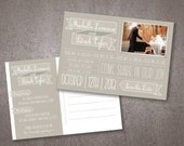 Save the Date Banner Postcards - Michelle