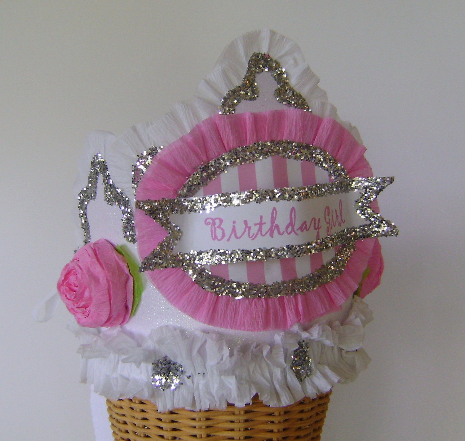 Birthday crown/hat - BIRTHDAY GIRL or anything you want -- adult or child Il_570xn