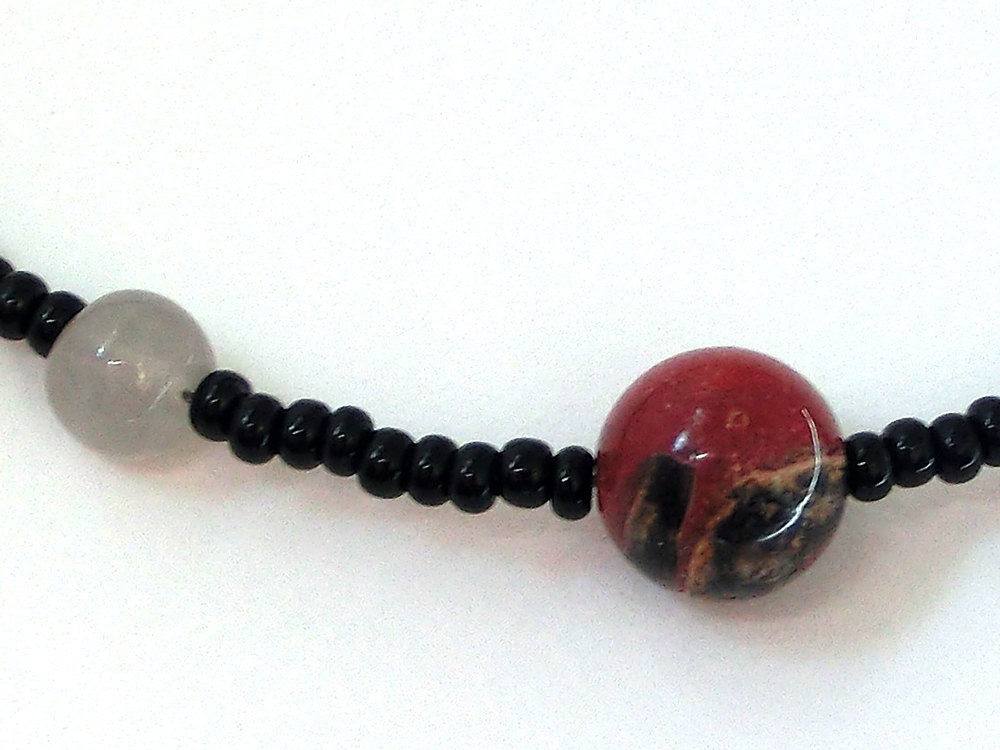 Moons of Mars Necklace - Proportional Distances - Planet Necklace