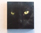 The Eye Model 4x4 Wood Mount Print