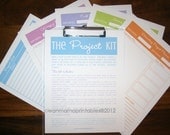 The PROJECT Kit - 5 documents - INSTANT DOWNLOAD