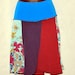 floral tee shirt skirt