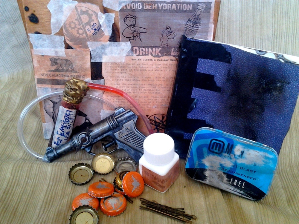 Wasteland Explorer's Cached Cigar Box, Fallout inspired collection