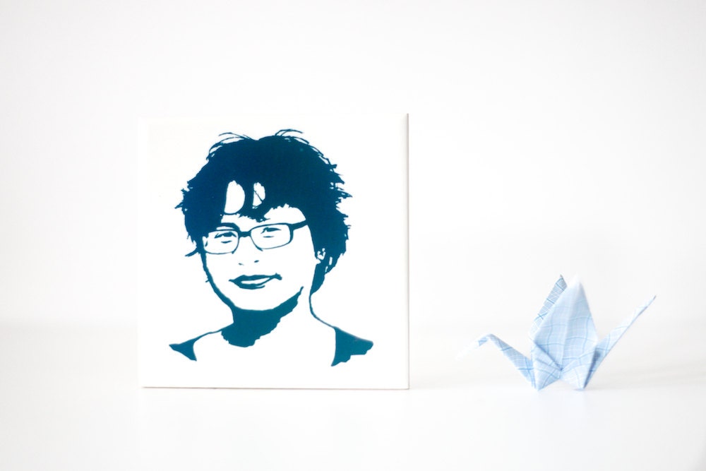 Custom Portrait Tiles - Single