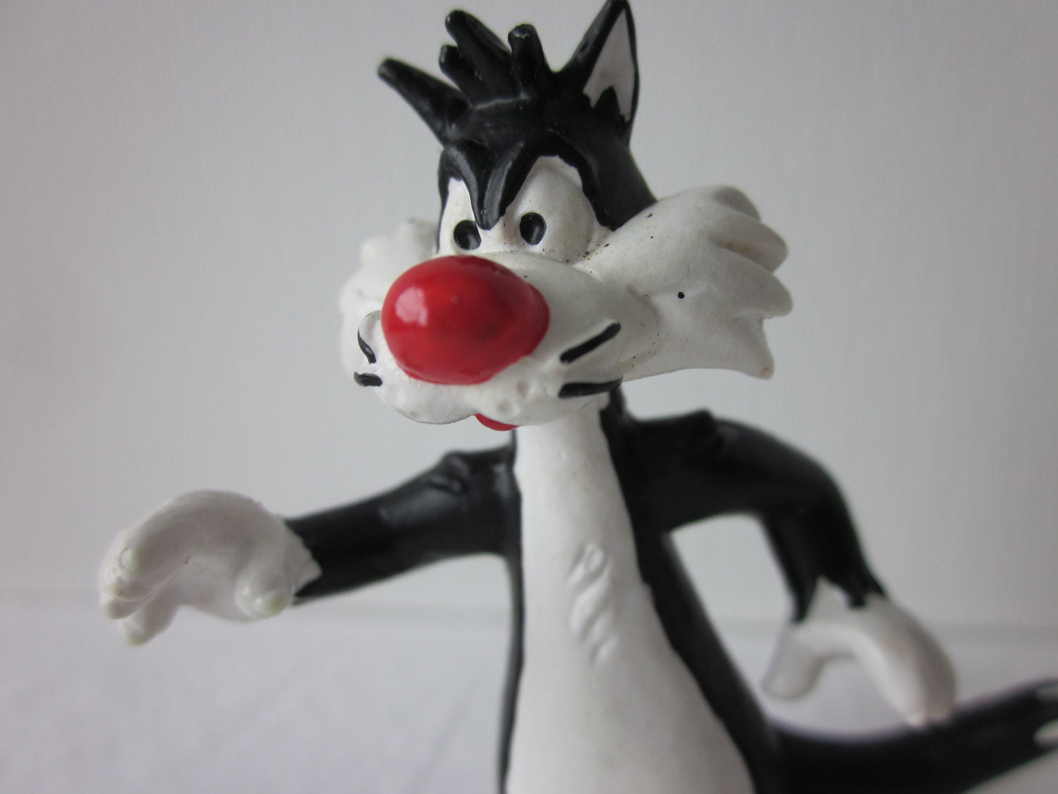 Vintage Looney Tunes Sylvester Cat PVC Figure