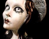Weeping Reliquary art Bust...ooak Mary Magdalene ooak sainT...unique handmade doll gift