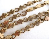 SALE Victorian Gold Choker Necklace Chain