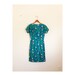 1940s-1950s ALLURING floral wiggle dress