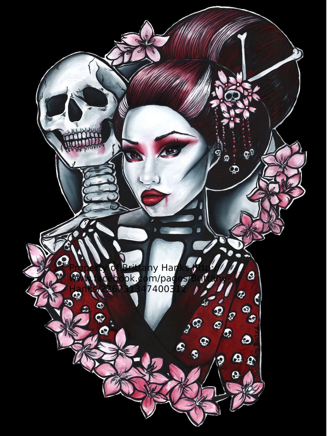 Pin Up Skeleton