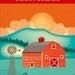 Montana Skyline & Red Barn - Art Poster Print Wall Art for Home, Office, and Nursery  - style E8-O-MON