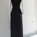 Sleeveless Jacket Long Vest Jacket pyramid studs Clips Black Coat Robe Dress Floor Length Maxi Goth - Chrisst - SPECIAL ETSY PRICE