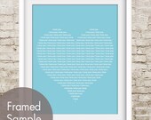 I LOVE YOU (Heart) (style A) 8x10 Print (Featured in Maliblu) Buy 3 Get One Free
