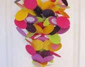 Nursery Baby Mobile in Signature Colors - Pink Purple Crib Mobile - Ready to Ship