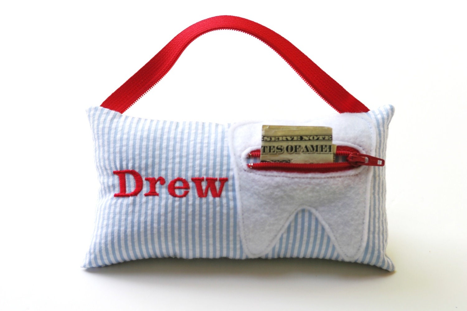 Boy's and Girl's Personalized Tooth Fairy Pillows