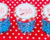 Cherry Party PRINTABLE Thank You Favor Tags by Love The Day