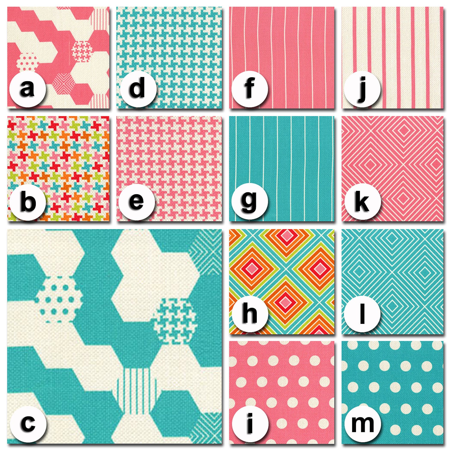 Custom Crib Bedding You Design   Bumper and Bedskirt in Textured Aqua and Pink
