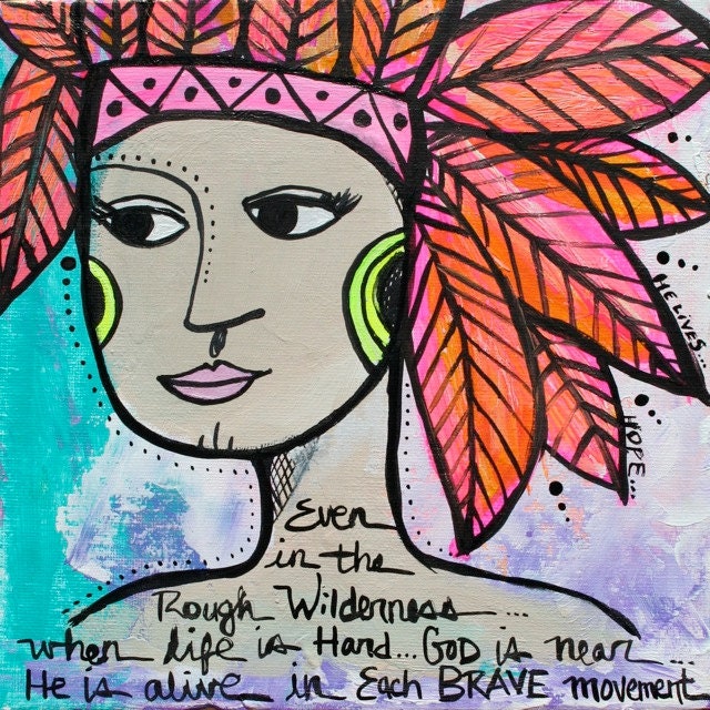 each brave movement 8x8 printed on 8x10 paper