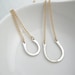 Bonne Chance Horseshoe Necklace