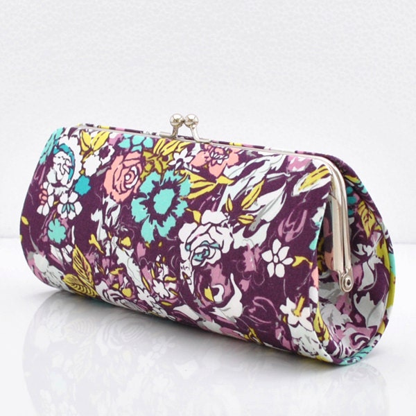 Millefiori in Dark - Patricia Bravo - Bespoken Collection ..Small Clutch Purse