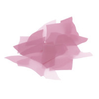 Bullseye Confetti Pink Opal Glass Chips for Fusing - missourijewel
