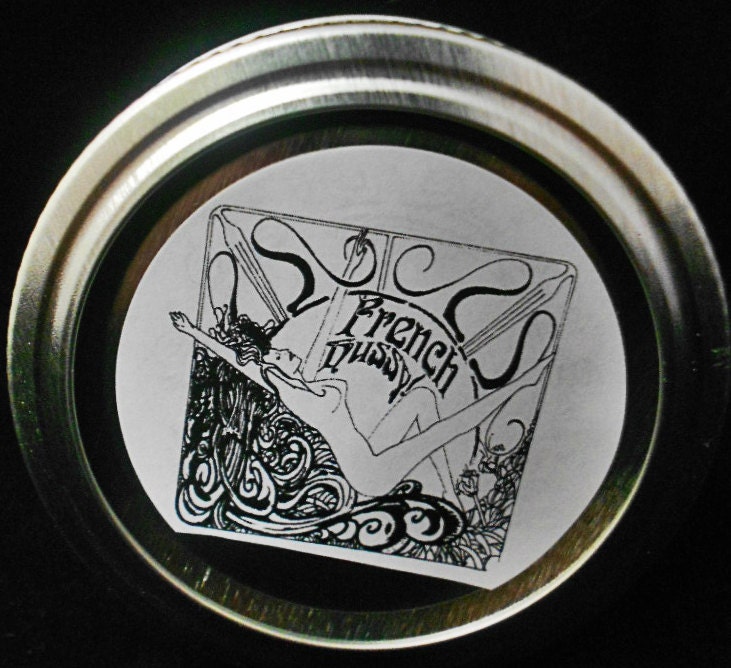 French Hussy Posh Beeswax Mason Jar Candle