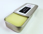 Lavender Vanilla Lip Balm in tin, unsweetened