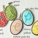Personalized Embroidered Initial Pendant. NO CHAIN. Custom Made by merriweathercouncil on Etsy.