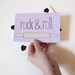 Rock & Roll Keepsake Card / Print