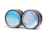 1" Custom Butterfly Wing Plugs