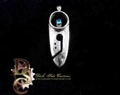 The "ATLANTIS KEY" with Blue Topaz