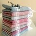 Fast Shipping..Set of 8 NATURAL Cotton Towels Eco Friendly PESHTEMALS,High Quality Hand Woven Turkish Cotton Bath,Beach,Spa,Yoga,Pool Towel