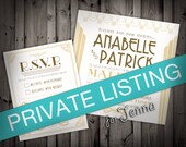 Private Listing for Jenna - Please DO NOT PURCHASE