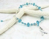 Teal Ovarian Gynecologic Cancer Silver Ribbon Adjustable Bracelet