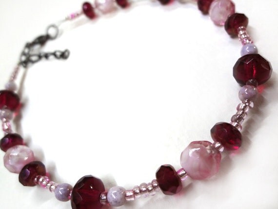 Rosy Pink Anklet