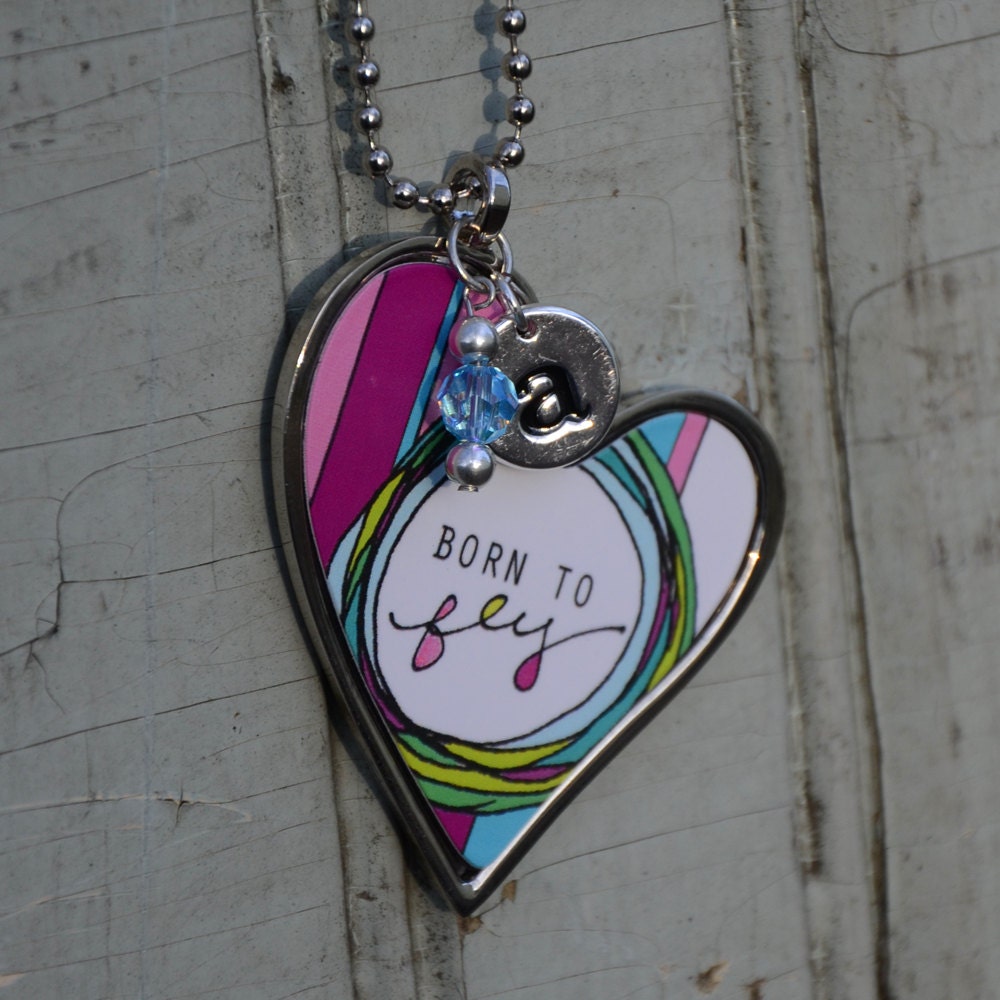 PERSONALIZED 3-in-1 Necklace: True You GIft Set with Swarovski Birthstone Crystal and Initial Pendant