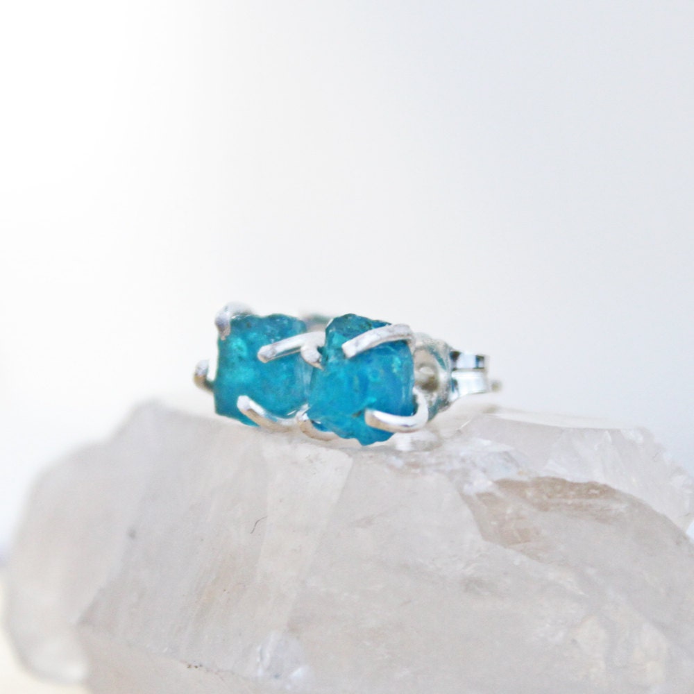 Apatite Stone Earrings